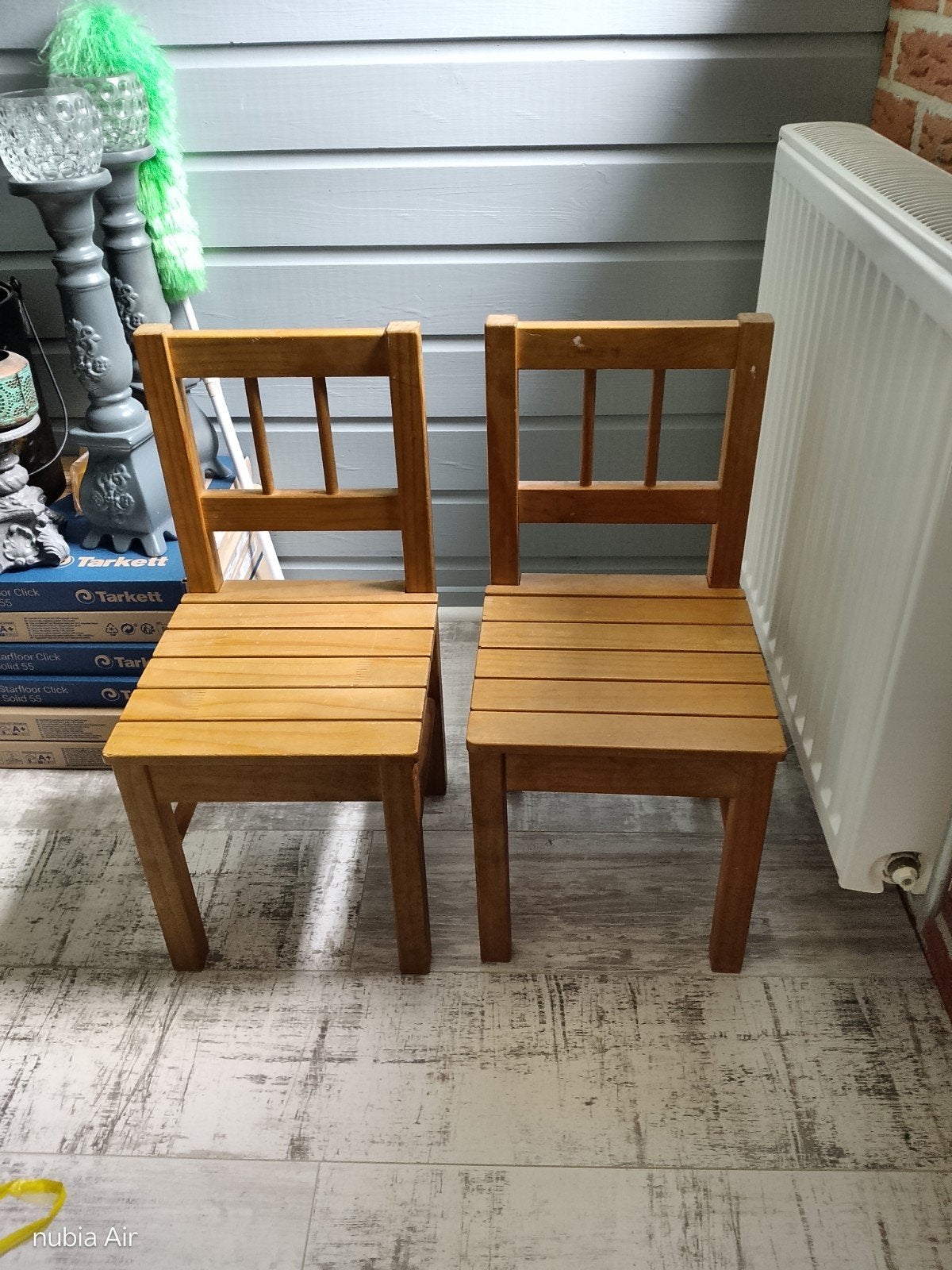 2 houten kinderstoeltjes, Ophalen, Gebruikt, Jongen of Meisje