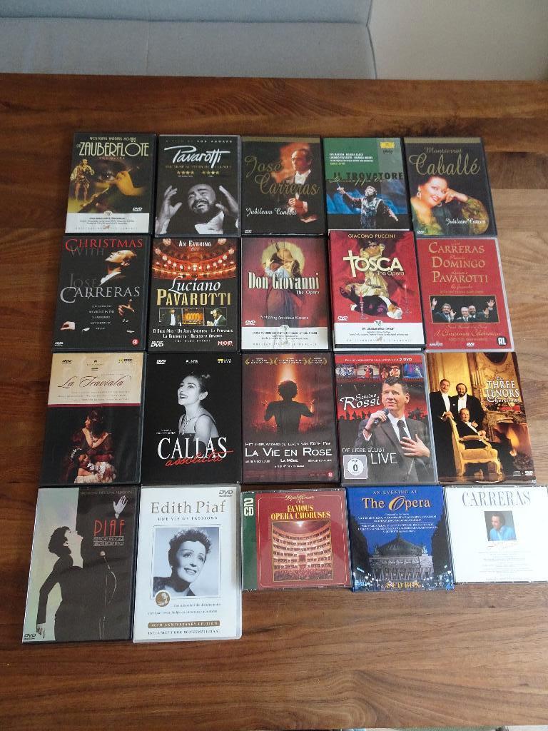 Partij opera dvd's diversen, Alle leeftijden, Ophalen of Verzenden, Zo goed als nieuw, Muziek en Concerten