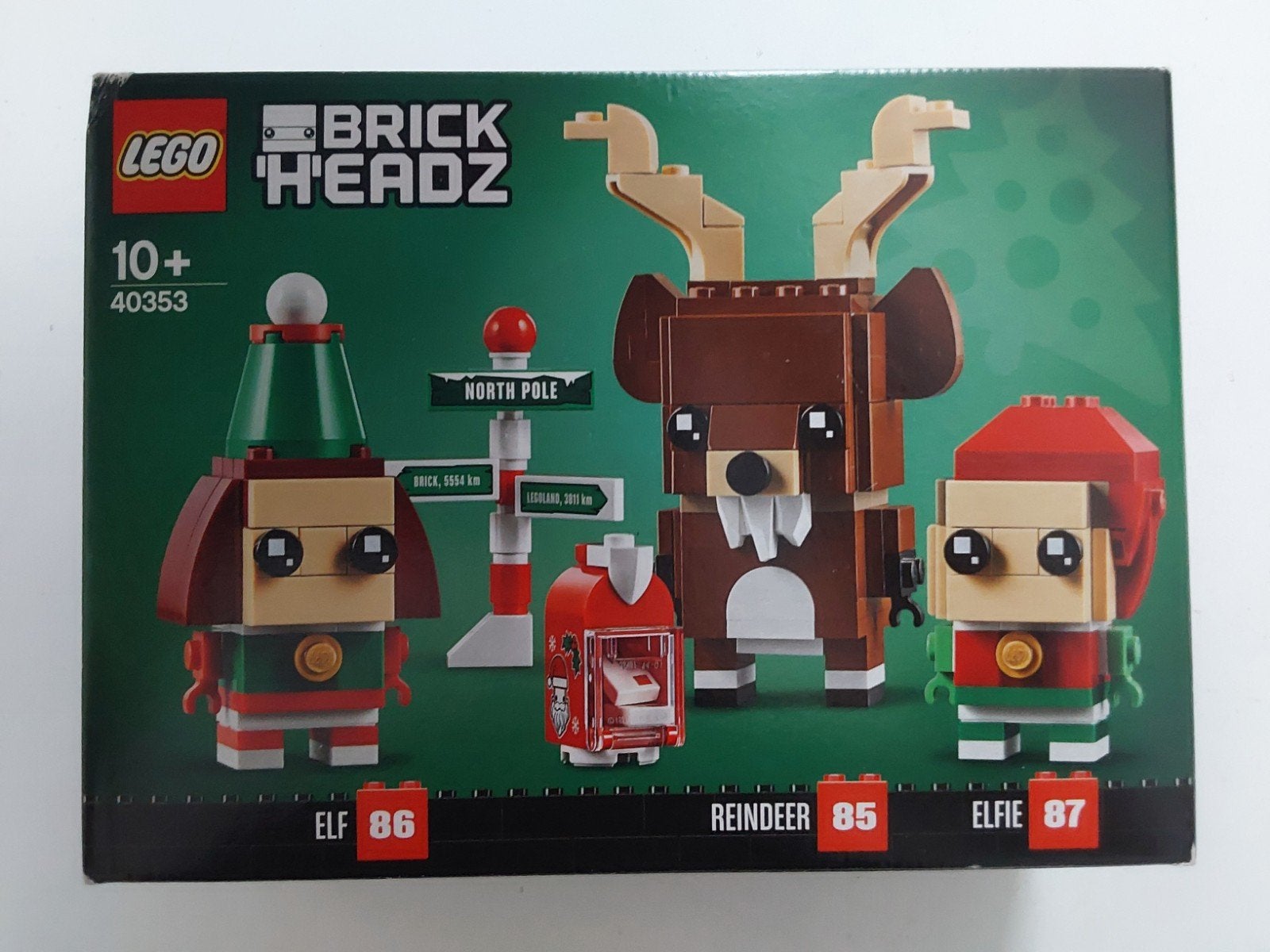 Lego 40353 Brickheadz🎄Reindeer Elf & Elfie 🆕️ ( in seal ), Overige thema's, Lego, Ophalen of Verzenden, Complete set