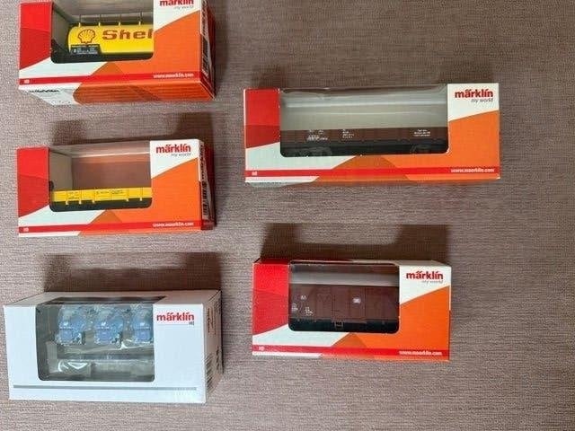 Marklin diverse wagons nieuw, Wisselstroom, Ophalen of Verzenden, Märklin, Nieuw
