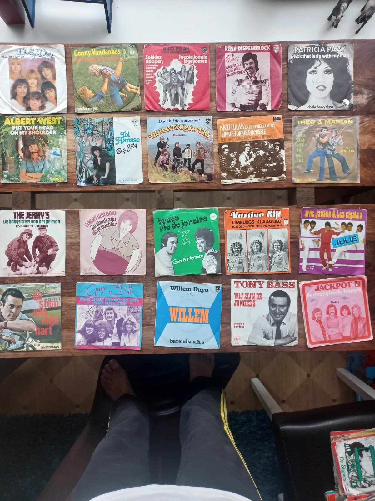 Collectie Nederlandse en Internationale Vinyl Singles, Cd's en Dvd's, Gebruikt, 7 inch, Ophalen of Verzenden, Pop