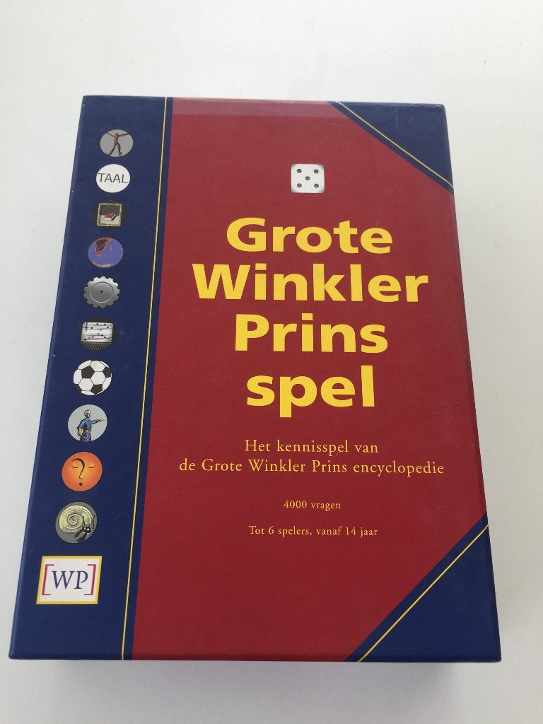 Groot Winkler Prins spel, Vijf spelers of meer, Ophalen of Verzenden, Zo goed als nieuw