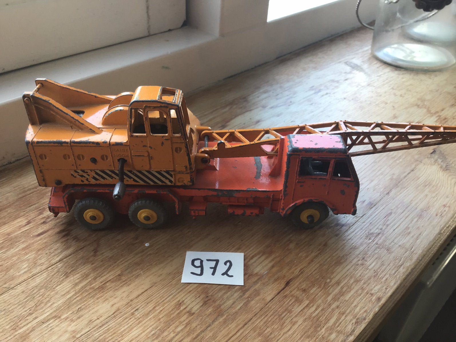 Dinky Toy. lorry Mounted. Crane.   Nr 972, Ophalen of Verzenden, Gebruikt, Bus of Vrachtwagen, Dinky Toys