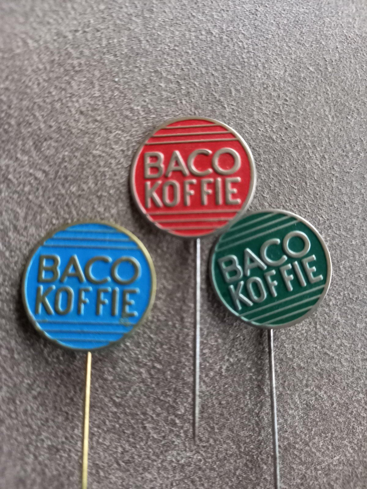 Speldjes Baco koffie, Ophalen of Verzenden, Gebruikt