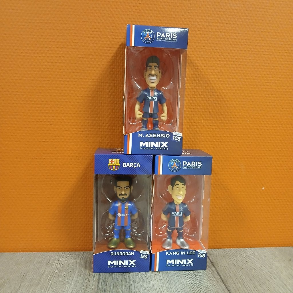 3 Minix voetbal Figurines, Ophalen of Verzenden, Nieuw
