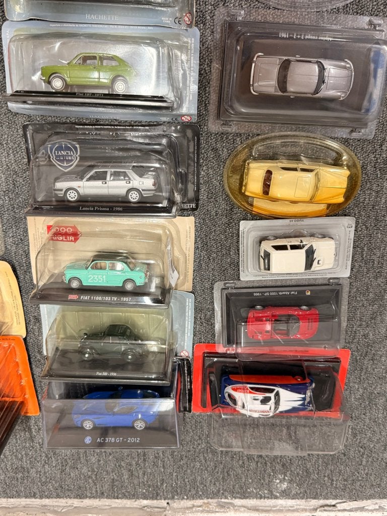 62x Tijdschriftmodellen Norev Hachette Citroen etc 1:43, Ophalen, Gebruikt, Auto, Norev