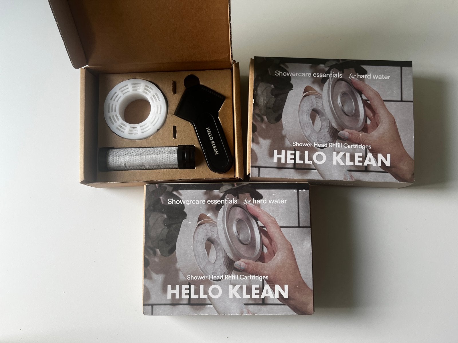 Hello Klean douchekop refill set (3x), Ophalen of Verzenden, Zo goed als nieuw, Overige genres, 2 t/m 25 bandjes