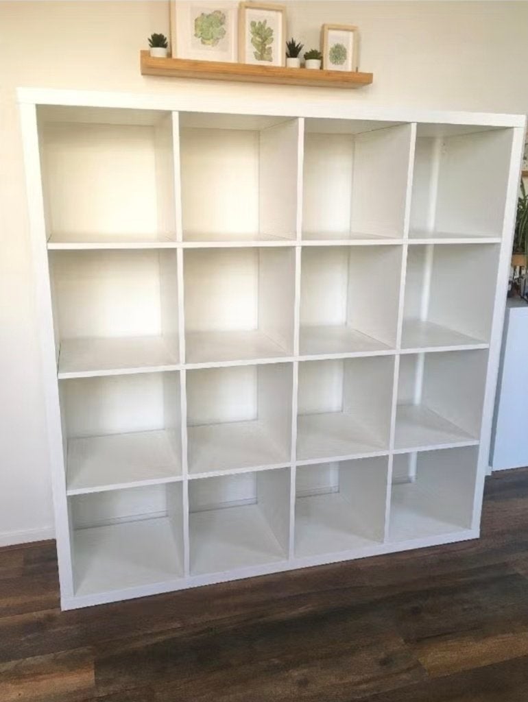 2x 16 vaks ikea kallax open kast vakkenkast 4x4, Ophalen, 100 tot 150 cm, 5 laden of meer, 100 tot 150 cm