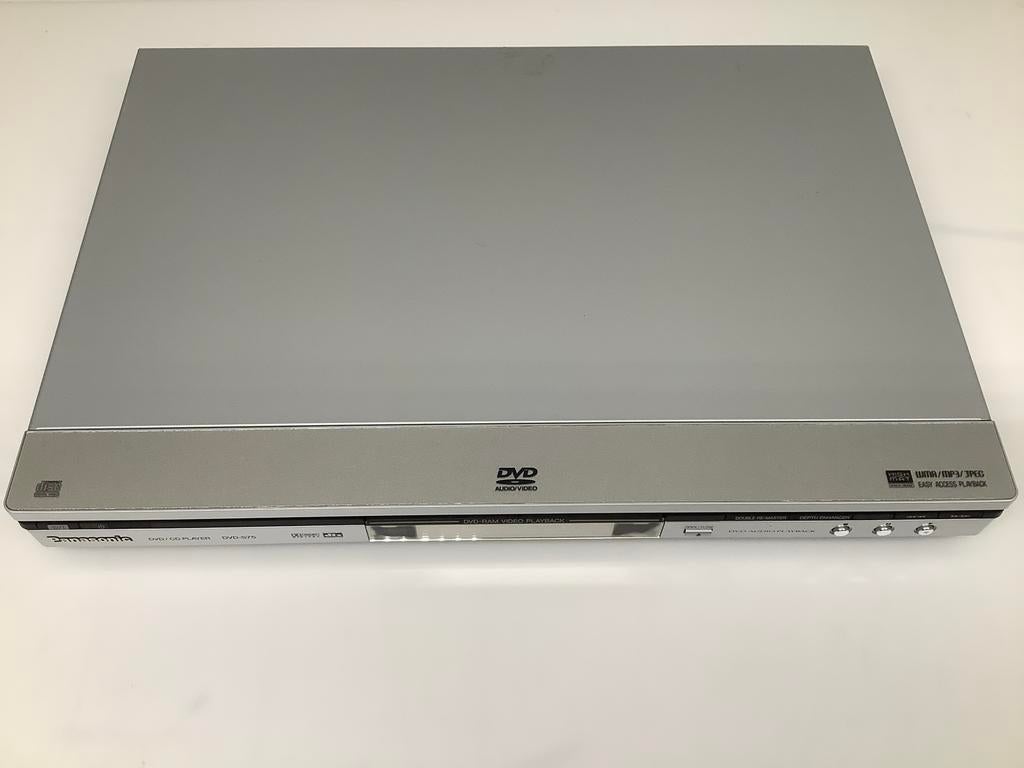 Panasonic DVD/CD Speler DVD-S75 - Zilverkleur., Ophalen of Verzenden, Gebruikt, Dvd-speler, Panasonic