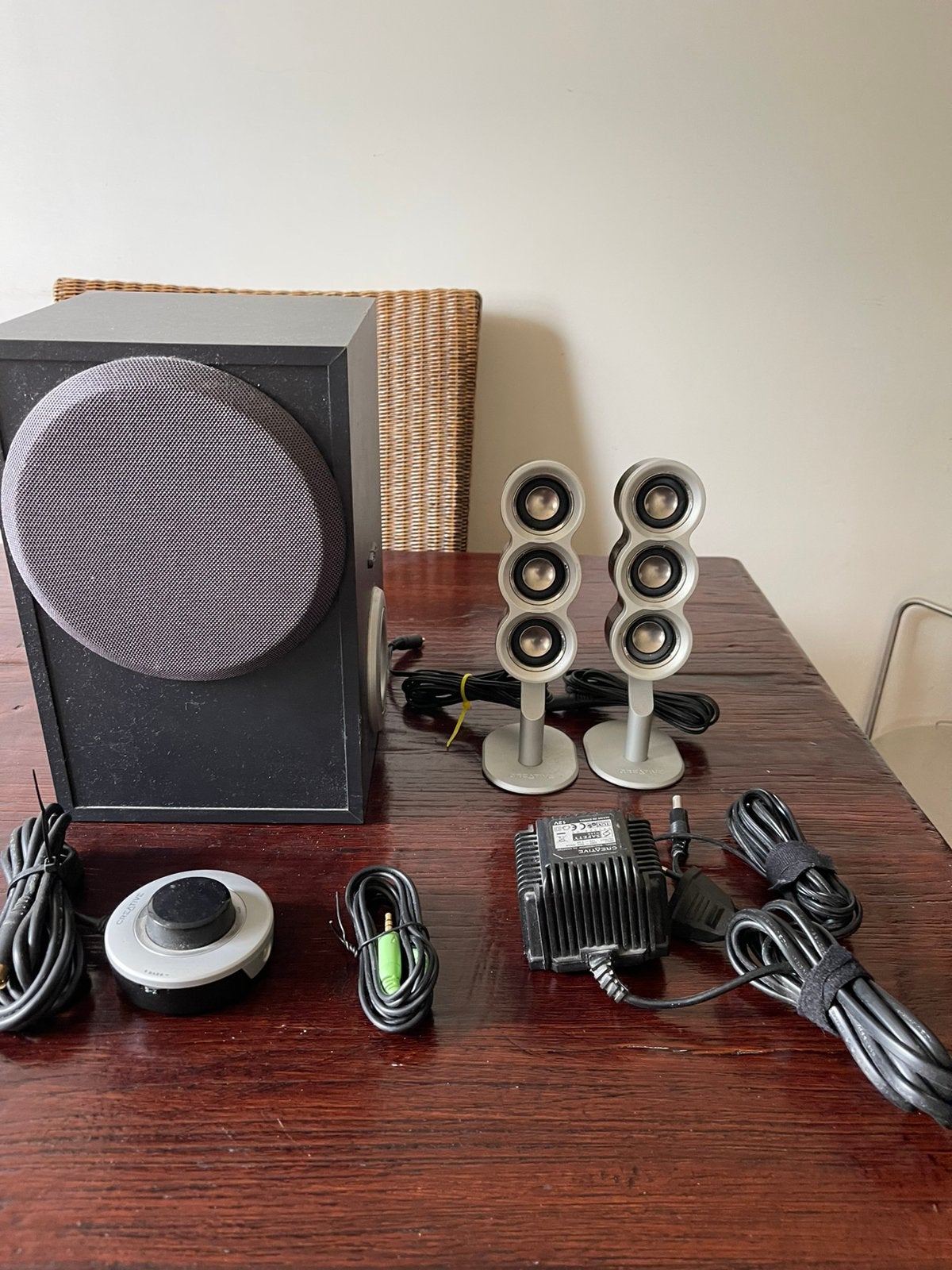 Creative I-Trigue 3400 2.1 Speakerset – Compleet, Computers en Software, Ophalen of Verzenden, Zo goed als nieuw
