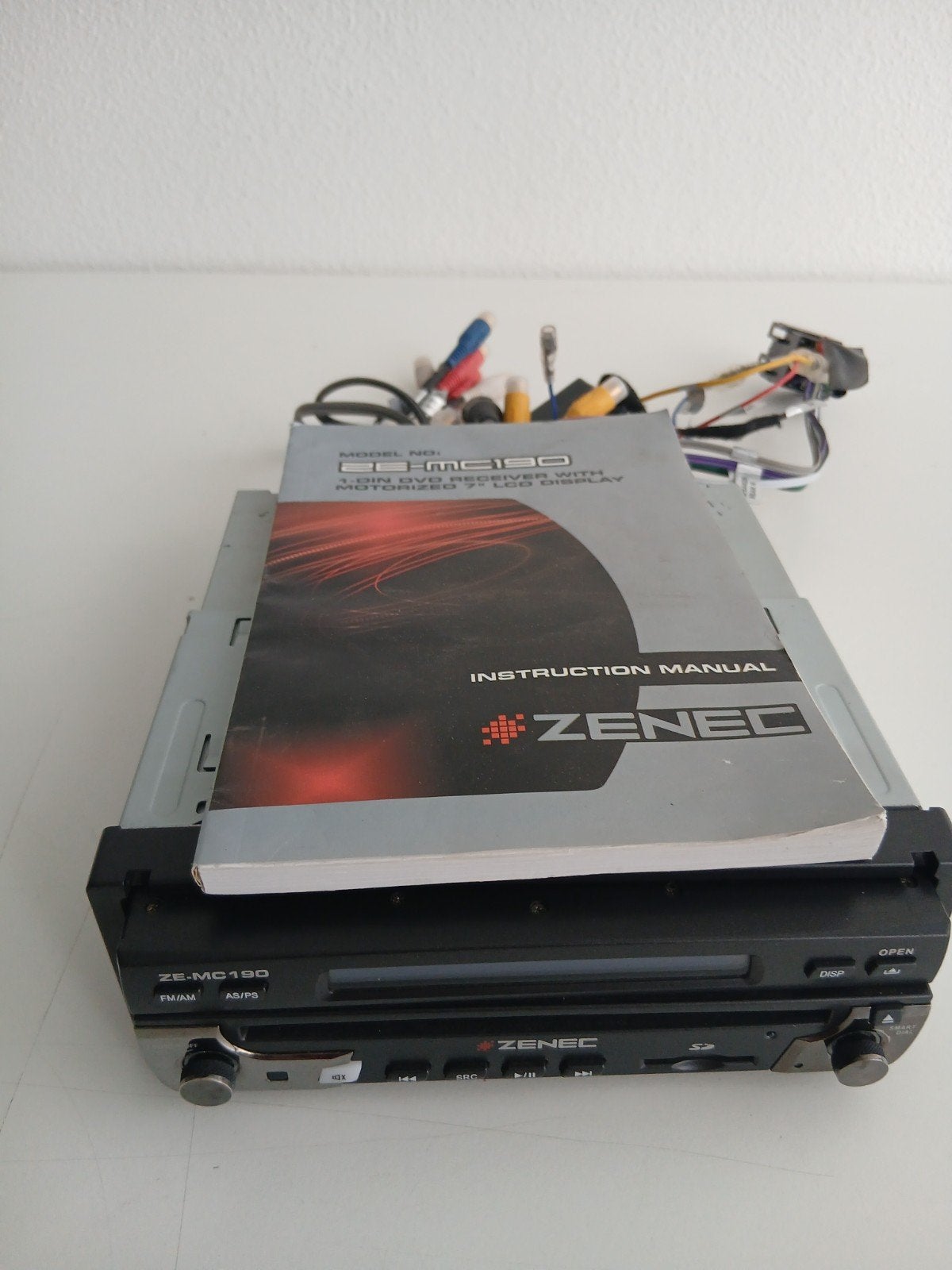 ZENEC ZE-MC190 1-DIN DVD met LCD-display, Ophalen of Verzenden
