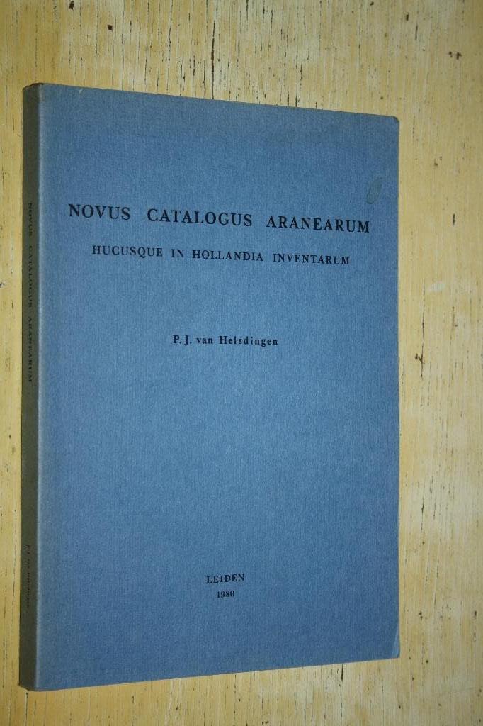 Novus Catalogus Aranearum Helsdingen spinnen spinnenfauna, Boeken, Ophalen of Verzenden, Gelezen, Vogels