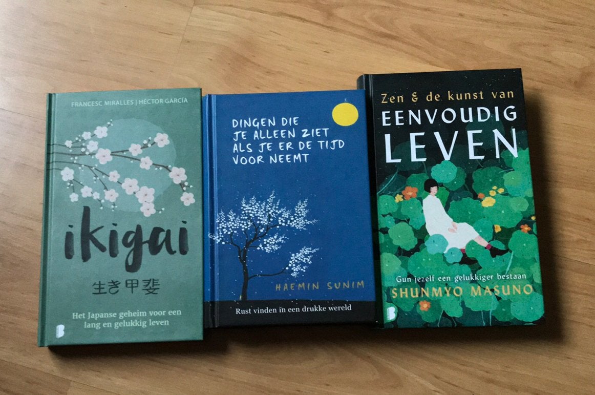 Dingen die je ziet ikigai zen eenvoudig leven Japan, Spiritualiteit algemeen, Overige typen, Ophalen of Verzenden, Zo goed als nieuw
