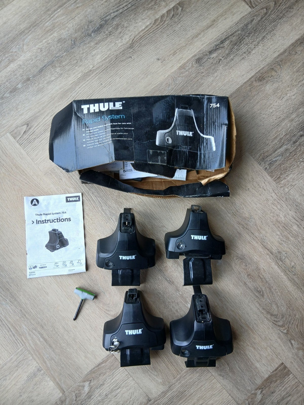 Thule rapid system 754, Auto diversen, Dakdragers, Gebruikt, Ophalen of Verzenden