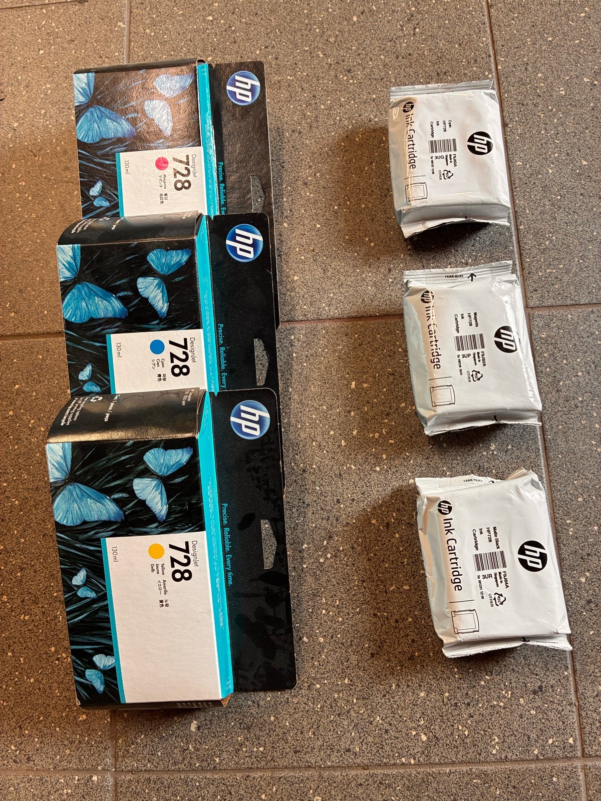 HP DesignJet 728 Inktcartridges - Nieuw en Ongeopend, Ophalen of Verzenden, Nieuw, Cartridge
