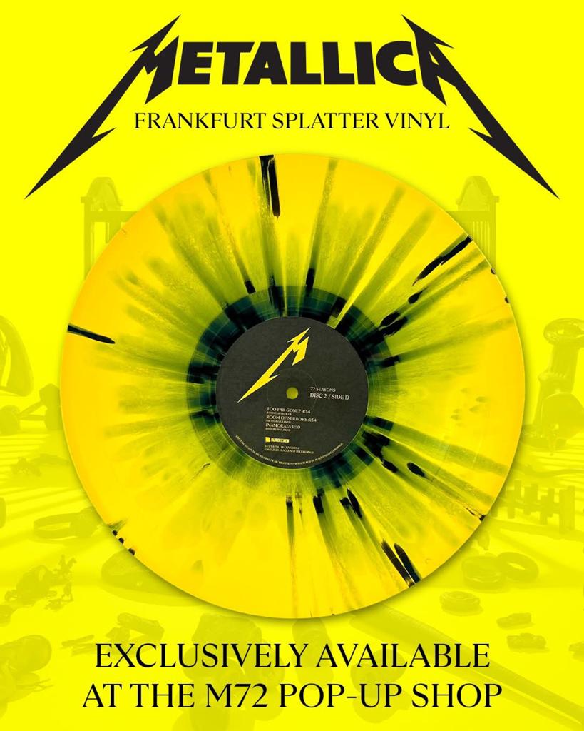 Metallica 72 seasons Frankfurt splatter vinyl sealed, Ophalen of Verzenden, Zo goed als nieuw
