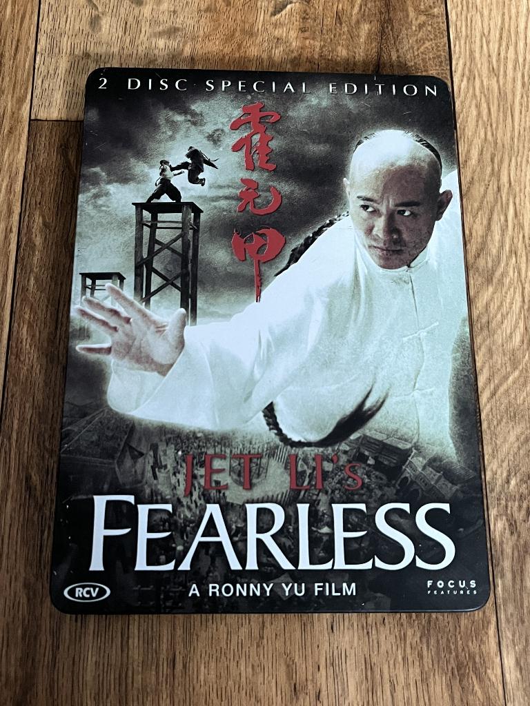 DVD | Fearless | 2 Disc Special Edition Metal Case | Jet Li, Vanaf 16 jaar, Verzenden, Gebruikt