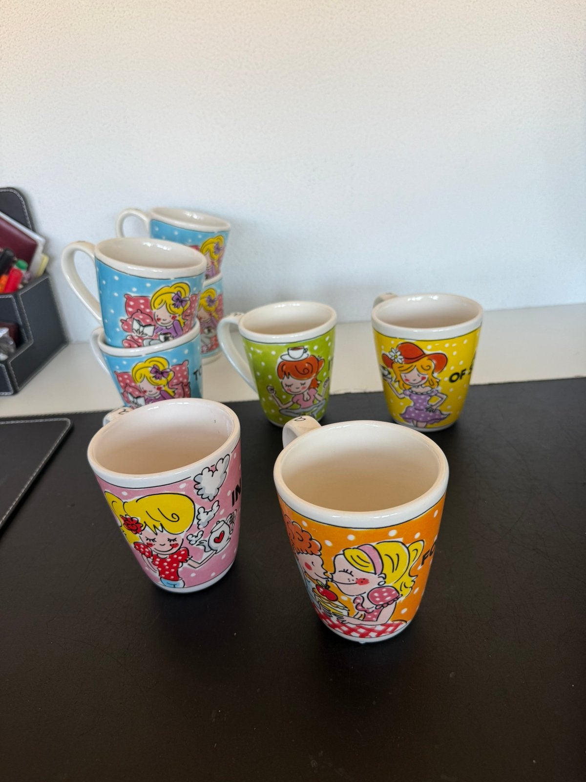 8 a cup of blond Amsterdam mokken, Huis en Inrichting, Keuken | Servies, Blond Amsterdam, Ophalen of Verzenden, Zo goed als nieuw