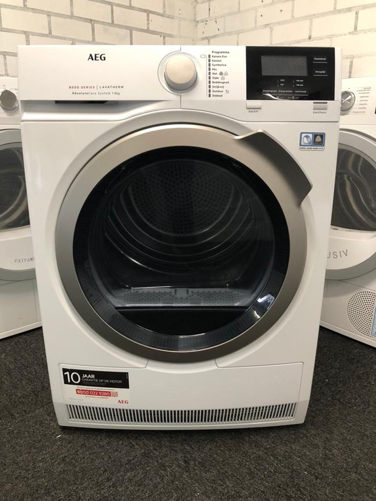 €319 A+++ 8kg Warmtepomp droger AEG 8000 Series lavatherm, Witgoed en Apparatuur, Ophalen, Minder dan 85 cm, Overige typen, 8 tot 10 kg