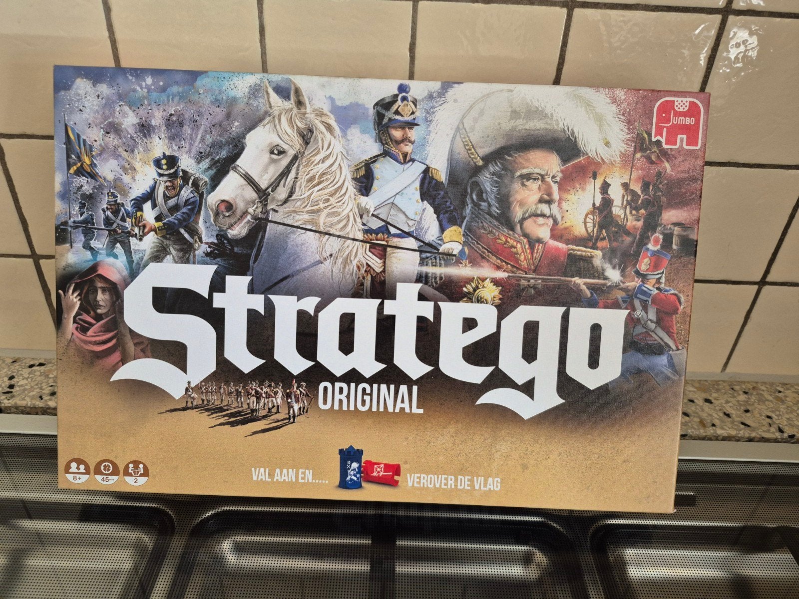 Stratego Original Bordspel van Jumbo, Een of twee spelers, Ophalen, Gebruikt, Jumbo