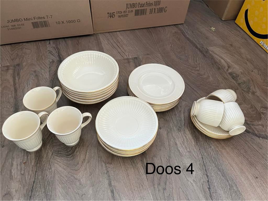 Servies:Wedgewood Edme Jubilee servies, Ophalen