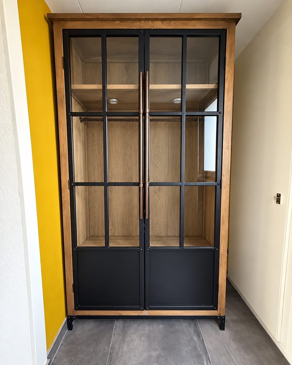 Rivièra Maison The Hoxton Kledingkast, Ophalen, 100 tot 150 cm, 200 cm of meer, Eikenhout