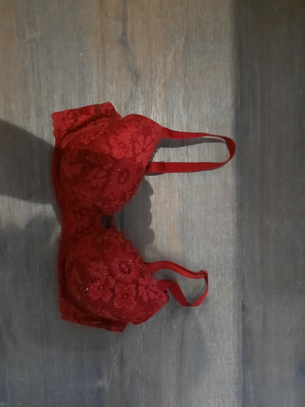 Set van 2 BH's - Rood en Beige, Maat 80C, HEMA, Ophalen of Verzenden, Rood, BH