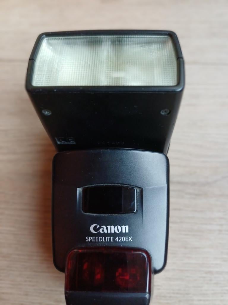 Canon Speedlite 420EX flitser, Ophalen of Verzenden, Zo goed als nieuw, Canon