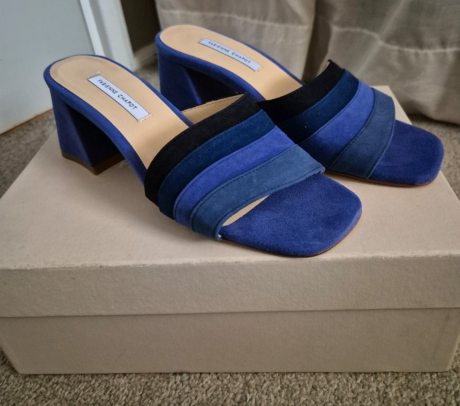 Muiltjes van Fabienne Chapot, Ophalen of Verzenden, Nieuw, Blauw, Sandalen of Muiltjes