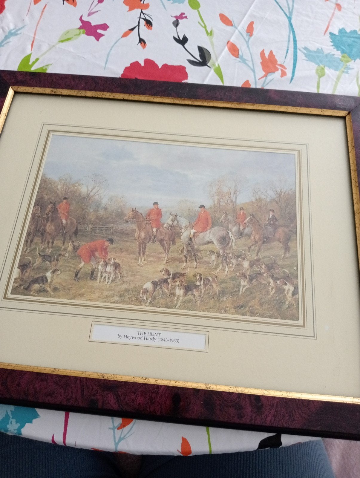 The Hunt" door de Britse kunstenaar Heywood Hardy., Antiek en Kunst, Ophalen