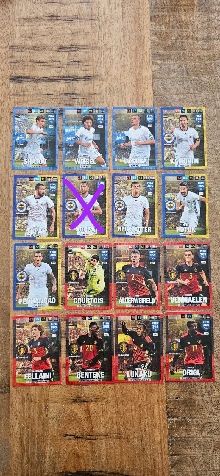 Panini FIFA 365 Adrenalyn XL 2016/2017, Ophalen of Verzenden, Zo goed als nieuw, Meerdere plaatjes