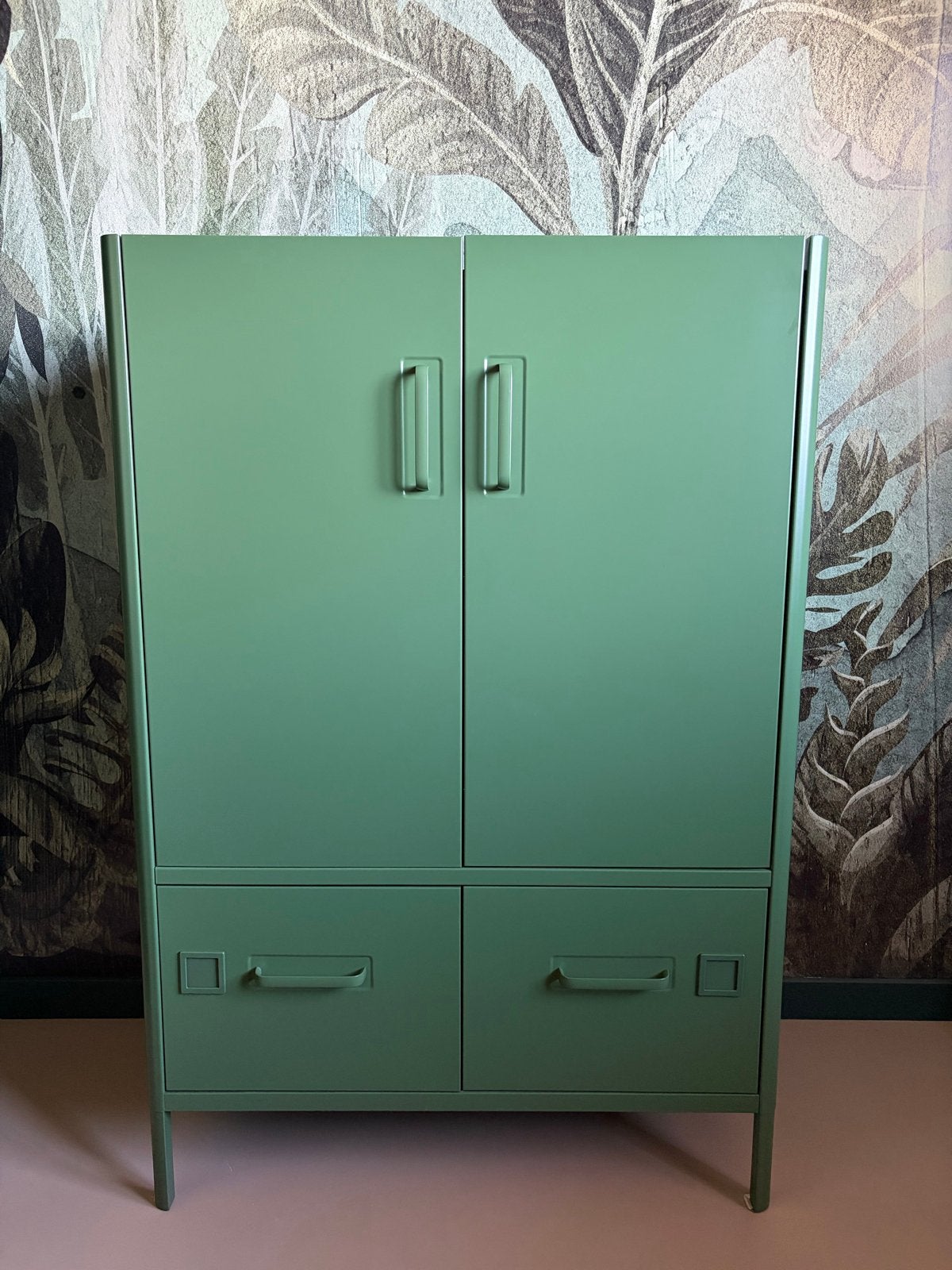 IDASEN donker groene kledingkast kast locker Ikea, Ophalen, Zo goed als nieuw
