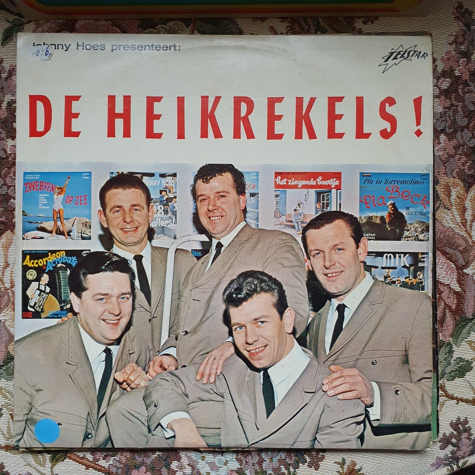 Lp Telstar  De Heikrekels, Ophalen of Verzenden, Gebruikt, 12 inch, Levenslied of Smartlap