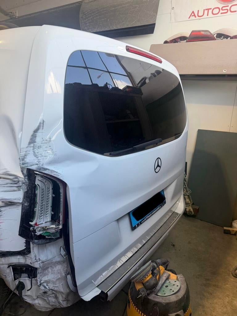 Kofferklep Mercedes-Benz Vito W447 2017 met schade, Auto-onderdelen, Carrosserie en Plaatwerk, Ophalen, Gebruikt, Achterklep, Mercedes-Benz