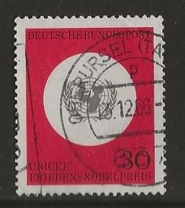 Duitsland 301, unicef, Verzenden, BRD, Gestempeld