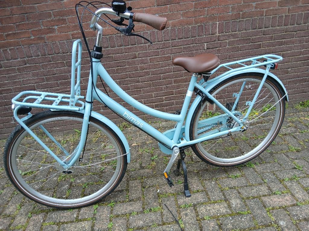 Dames/meisjesfiets 28 inch, Fietsen en Brommers, Terugtraprem, Versnellingen, Zo goed als nieuw, 50 tot 53 cm