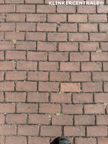 ROOIKORTING 1.080m2 rood bruin gebakk. klinkers keif 10-duim