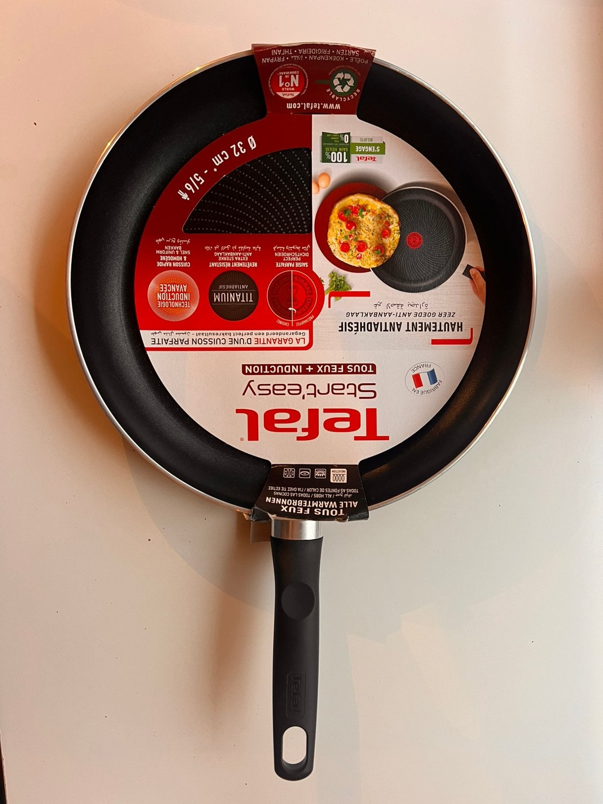 Tefal koekenpan 32cm, Huis en Inrichting, Ophalen of Verzenden, Zo goed als nieuw