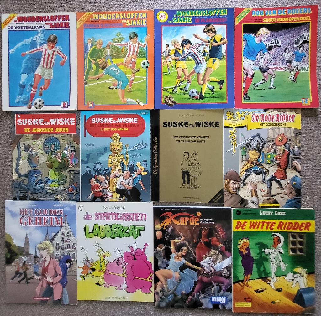 Stripboeken te koop/te ruil, Boeken, Meerdere stripboeken, Ophalen of Verzenden, Gelezen