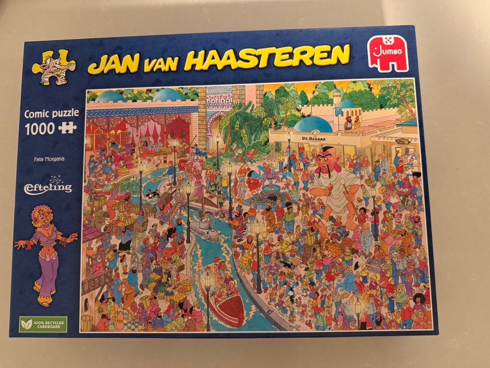 Jan van Haasteren Fata Morgana 1000, Ophalen of Verzenden, 500 t/m 1500 stukjes, Zo goed als nieuw