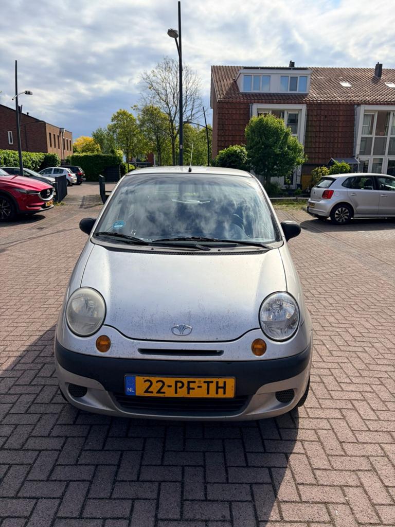 Daewoo Matiz 0.8 2004 Grijs, Auto's, Daewoo, Particulier, Matiz, Benzine, D, Hatchback, Handgeschakeld, Origineel Nederlands, Zilver of Grijs