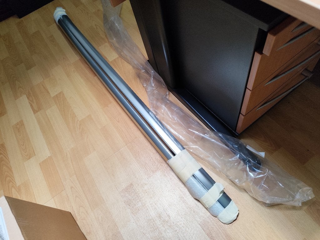 Dakrails VW Touareg 7P originele set, Ophalen