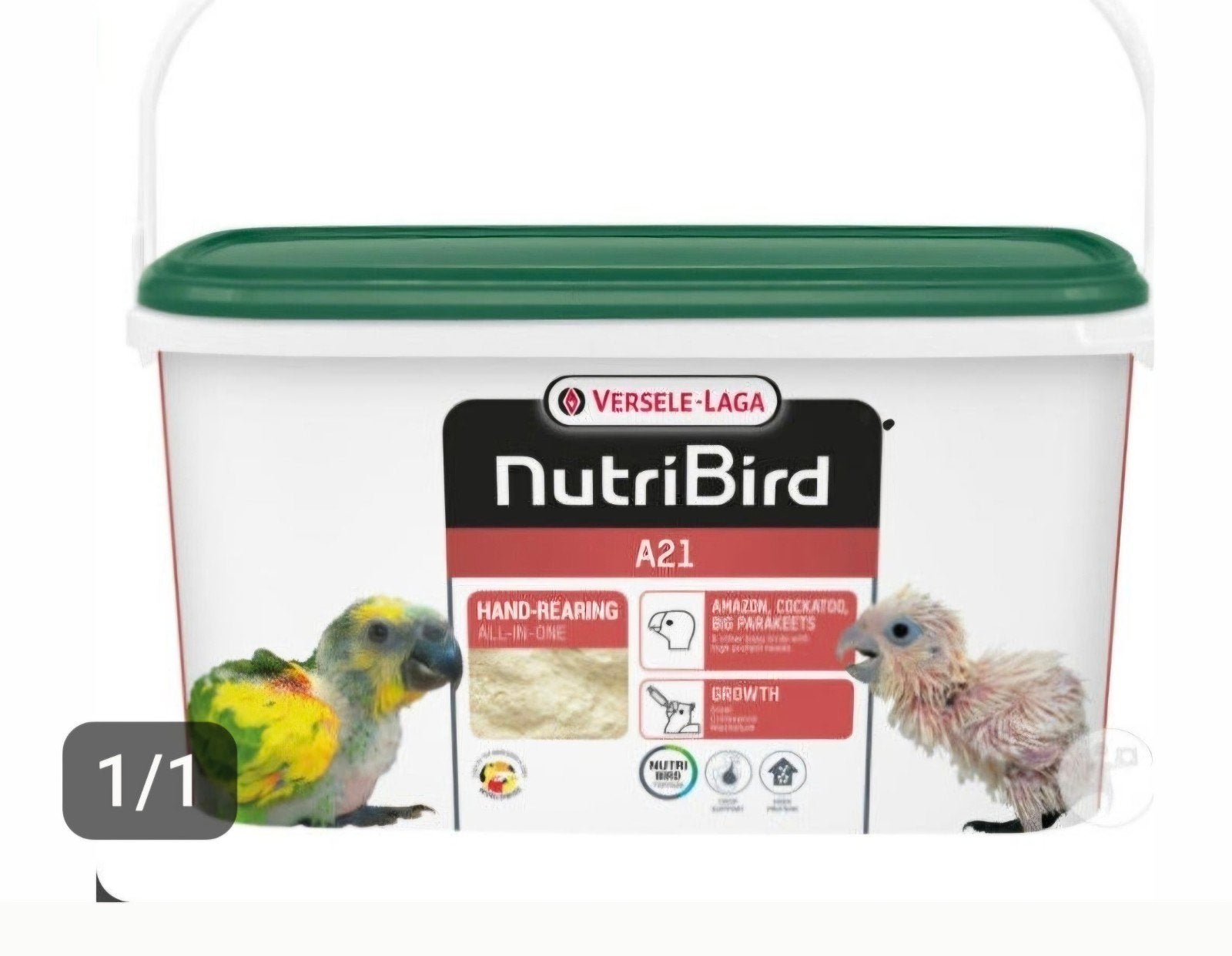 nutribird A21, Ophalen