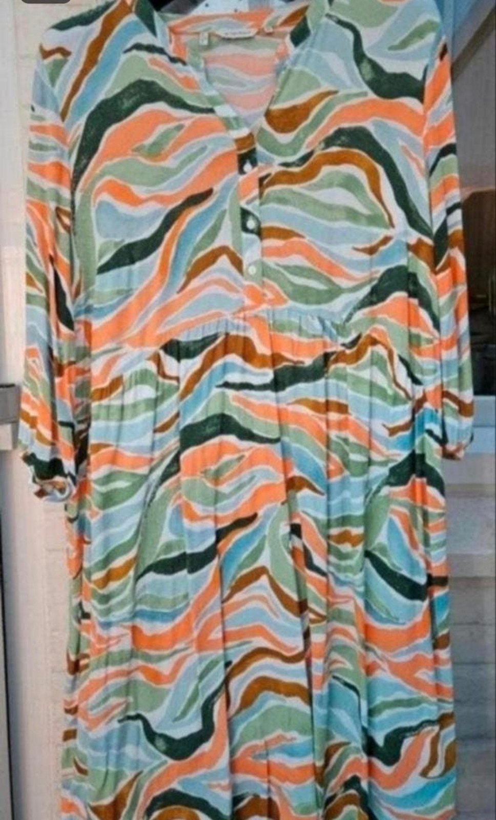 Tom Tailor jurk., Maat 46/48 (XL) of groter, Nieuw, Tom Tailor, Onder de knie