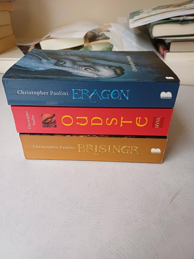 Eragon 1 tm 3, Boeken, Fantasy, Gelezen, Ophalen of Verzenden