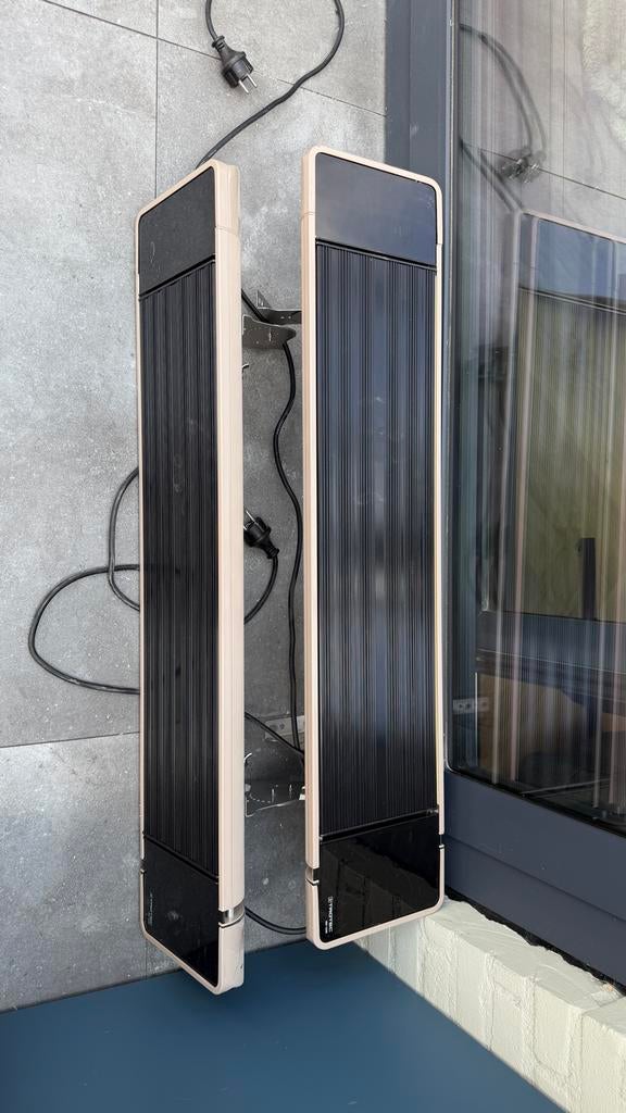 2x Trotec Infrarood Terrasverwarming IRD 1200 Watt, Tuin en Terras, Terrasverwarmers, Elektrisch, Ophalen of Verzenden, Zo goed als nieuw