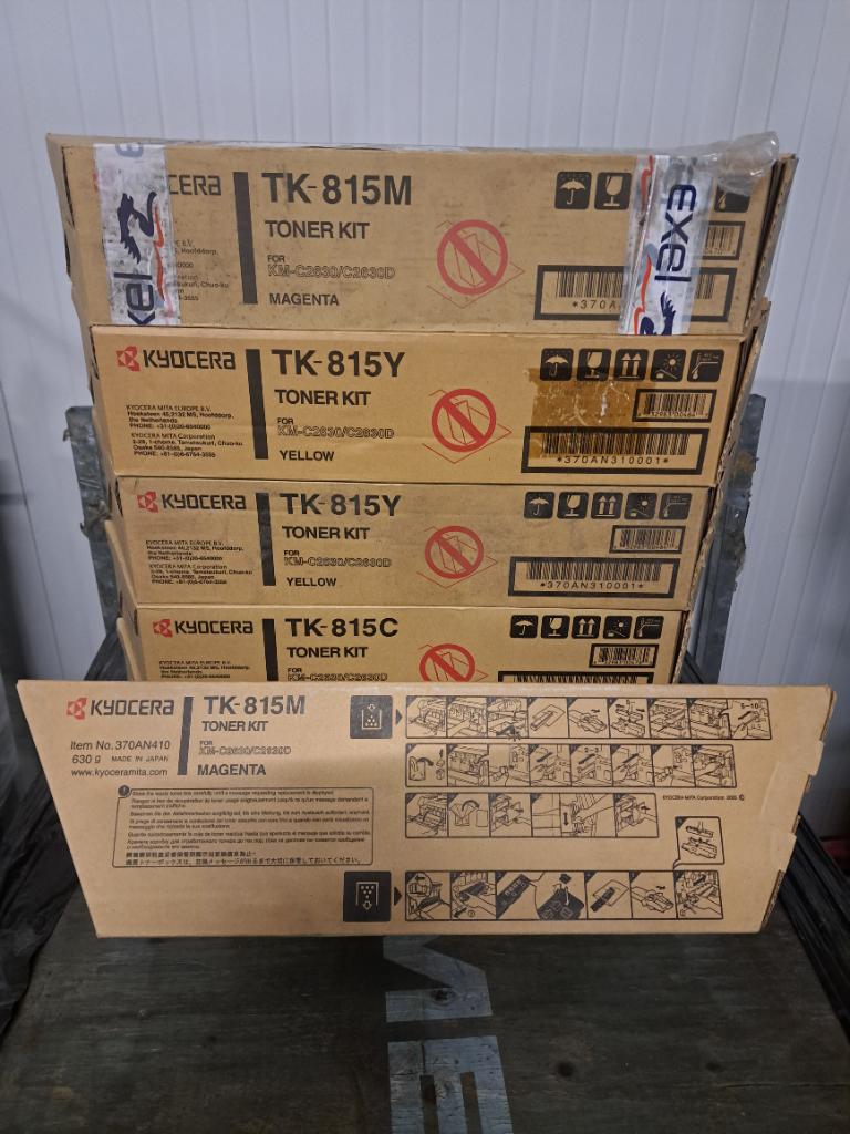 Toners originele Kyocera TK-815, Ophalen, Nieuw, Toner, Kyocera