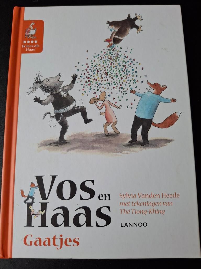 Vos en Haas - Gaatjes, Sylvia Vanden Heede, Ophalen, Gelezen, Sylvia Vanden Heede, Sprookjes