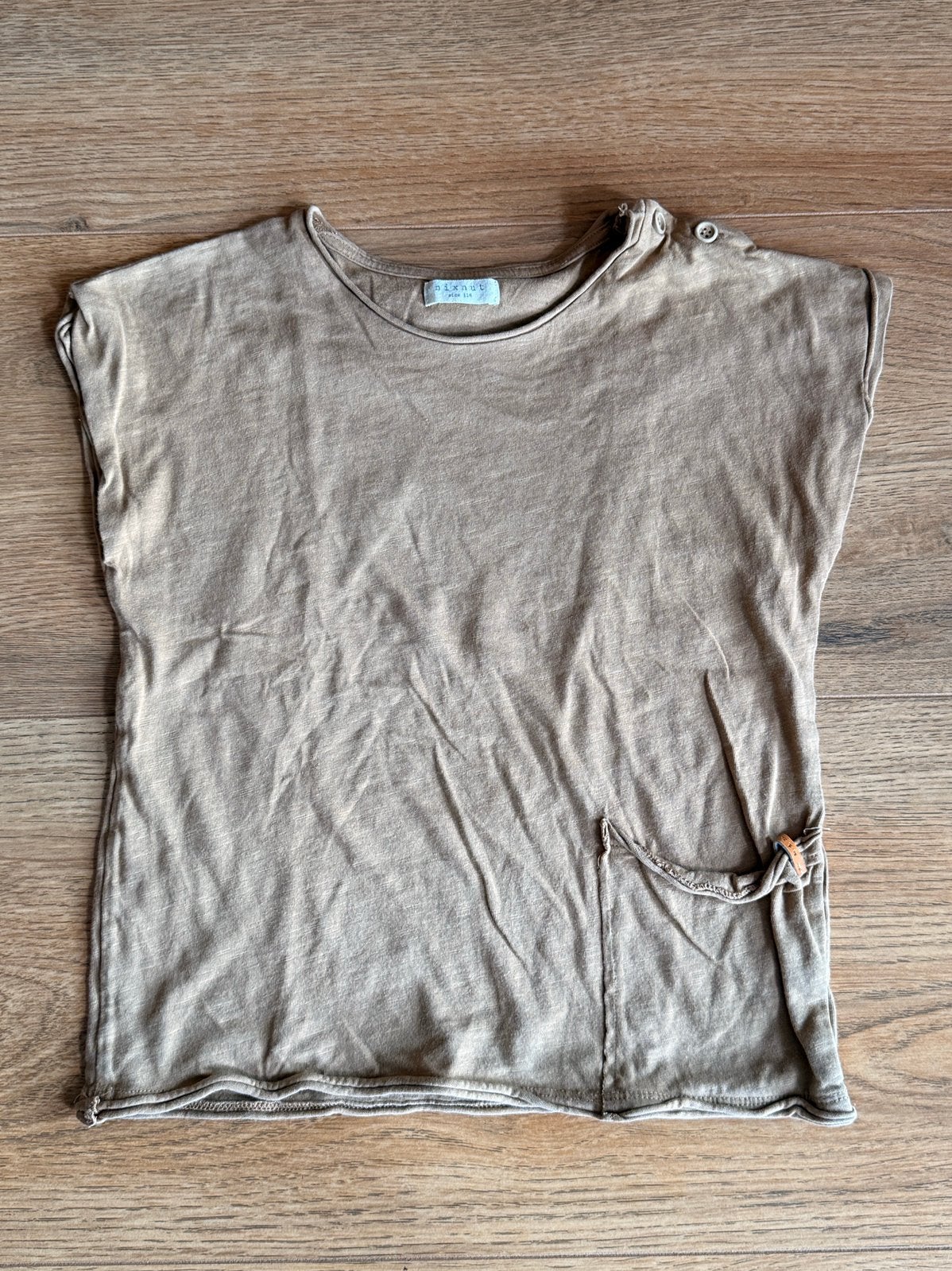 Nixnut topje zonder mouwen 116, Ophalen of Verzenden, Gebruikt, Jongen of Meisje, Shirt of Longsleeve