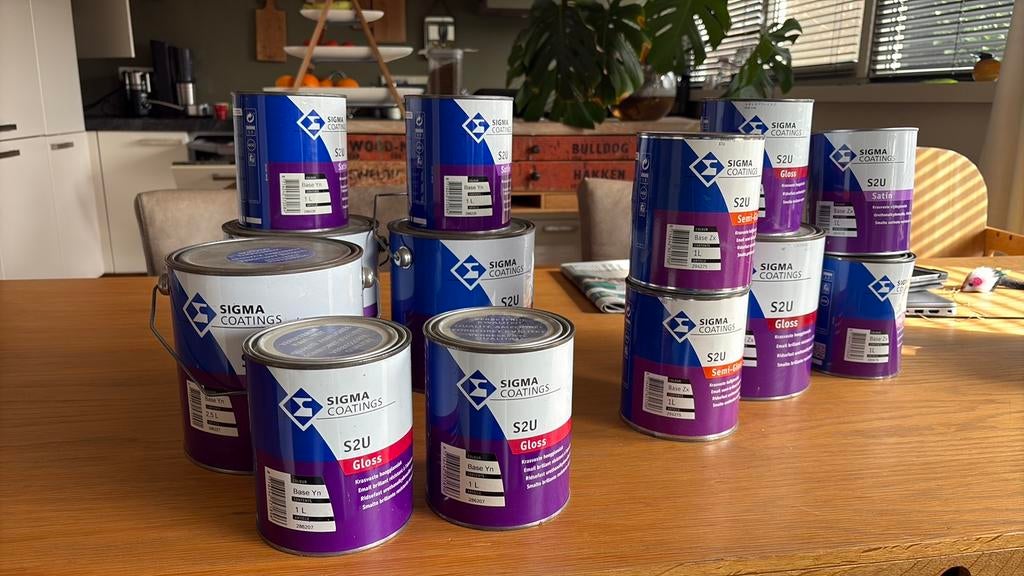 Sigma base verf moet nog gemengd worden, Ophalen, Nieuw, Overige kleuren